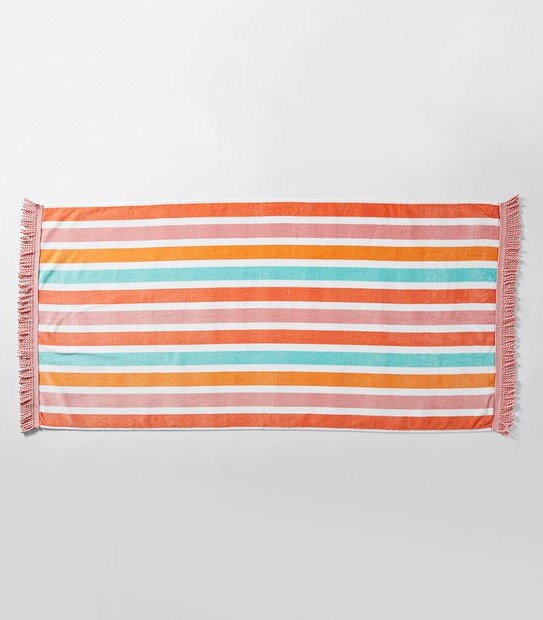 Kids Striped Beach Towel