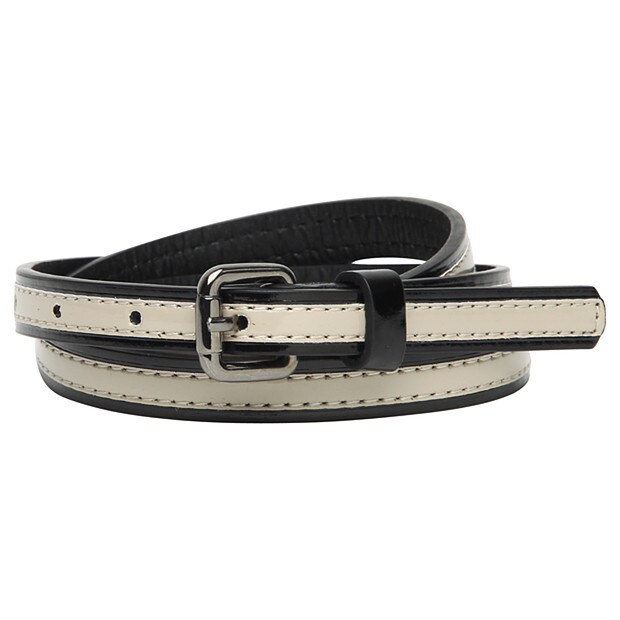 Women's Belt Twin Set - Black + Beige Women's Belt Twin Set - Black + Beige