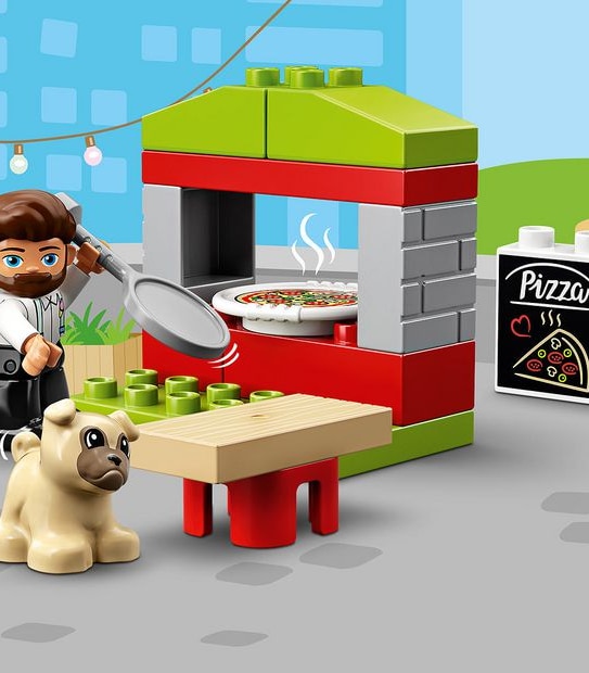 LEGO&reg; DUPLO&reg; Town Pizza Stand 10927