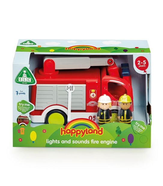 Early Learning Centre Happyland Lights and Sounds Fire Engine