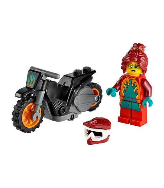 LEGO&reg; City Stunt Fire Stunt Bike 60311