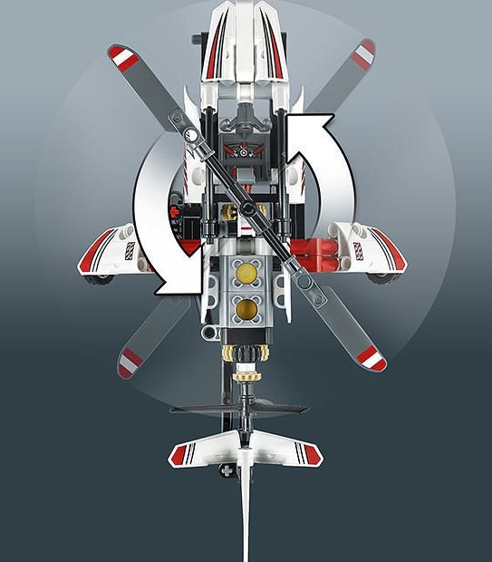 LEGO&reg; Technic Impulse Ultralight Helicopter 42057