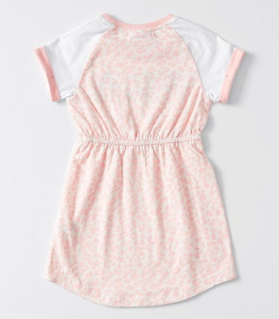 Fila Kids Leopard Print Dress - Pink
