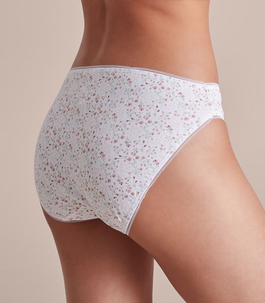 5 Pack Cotton/Elastane Bikini Briefs; Style: LBK183533