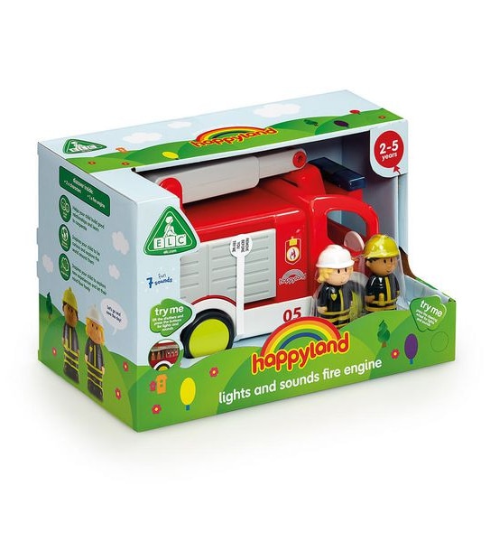 Early Learning Centre Happyland Lights and Sounds Fire Engine