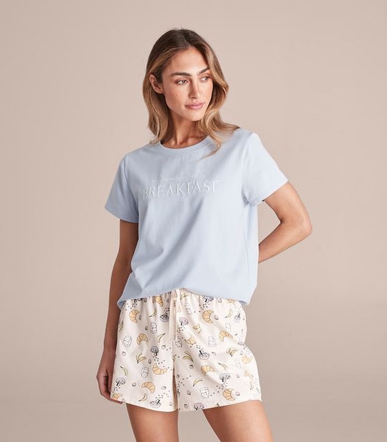 T-Shirt and Shorts Pyjama Set