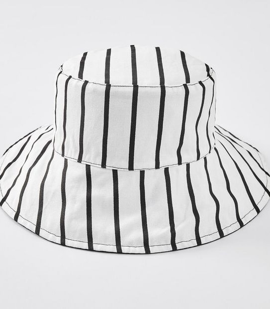 Reversible Bucket Sun Hat - Black