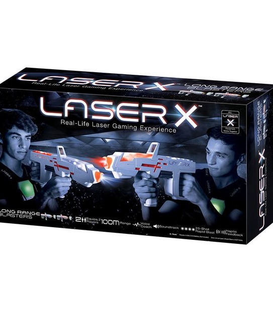 Laser X Long Range Blaster Double Pack