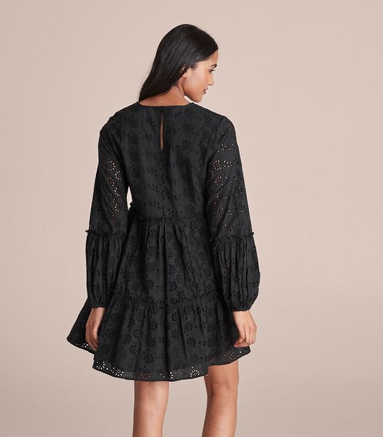Broderie Smock Dress
