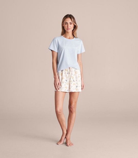 T-Shirt and Shorts Pyjama Set