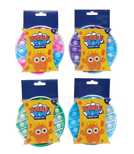Benson Trading - Bubble POP! Fidget Circle Toy - Assorted*