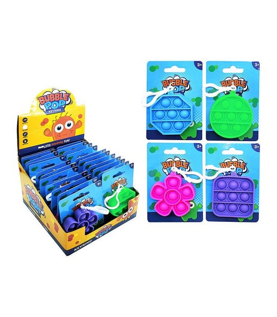 BensonsTrading - Bubble POP! Keyring - Assorted*