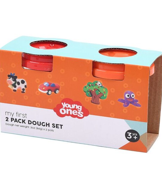 Young Ones My First 2 Pack Dough Set Assorted