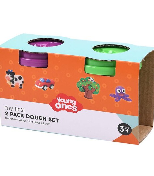 Young Ones My First 2 Pack Dough Set Assorted