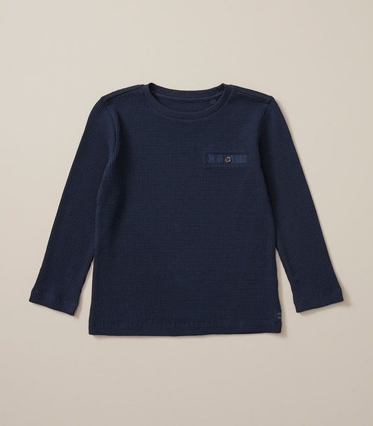 Waffle Knit Top