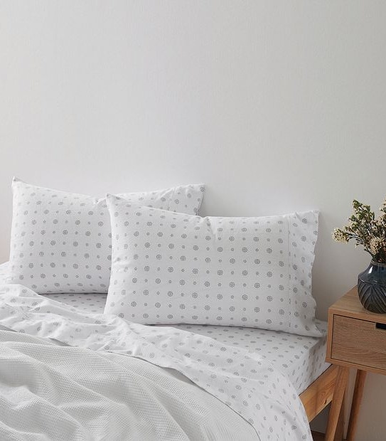 Printed Flannelette Sheet Set