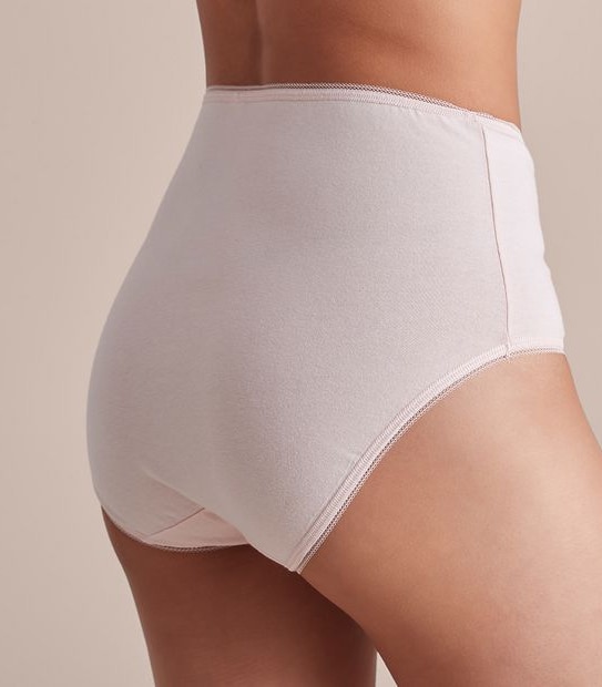 5 Pack Cotton/Elastane Full Briefs; Style: LFB183554