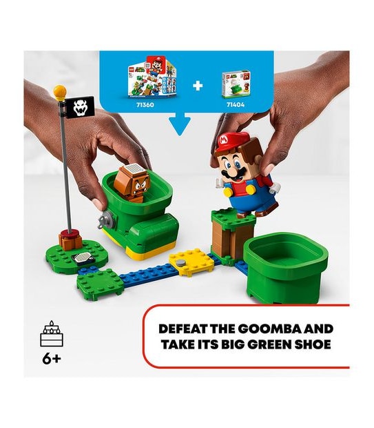 LEGO&reg; Super Mario&trade; Goomba’s Shoe Expansion Set 71404