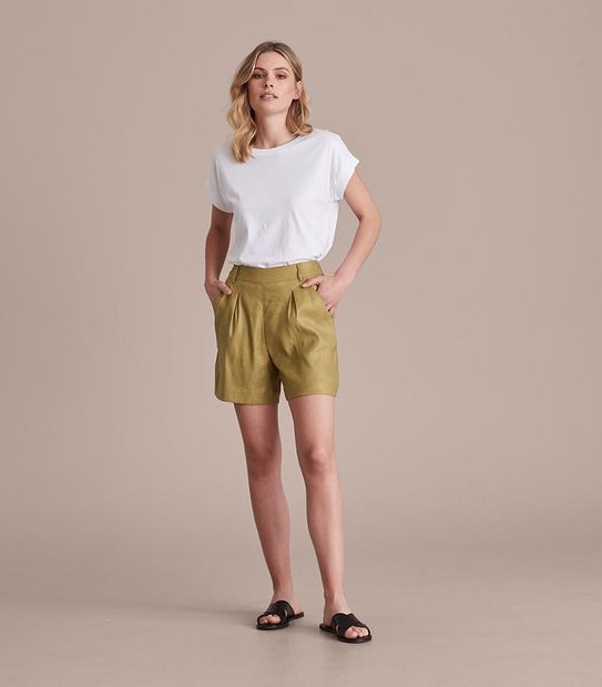 Preview Linen Blend Shorts