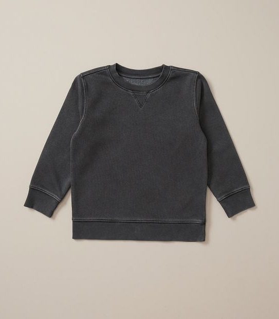 Washed Crew Neck Jumper 1 of 3