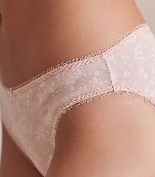 5 Pack Cotton/Elastane Bikini Briefs; Style: LBK183533