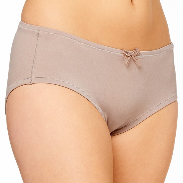 Soft Comfort Midi Briefs - Mink Soft Comfort Midi Briefs - Mink