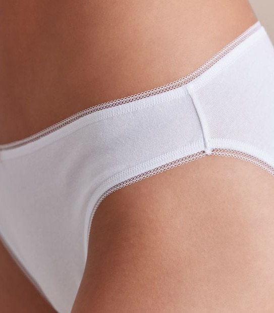 5 Pack Cotton/Elastane Bikini Briefs; Style: LBK183533