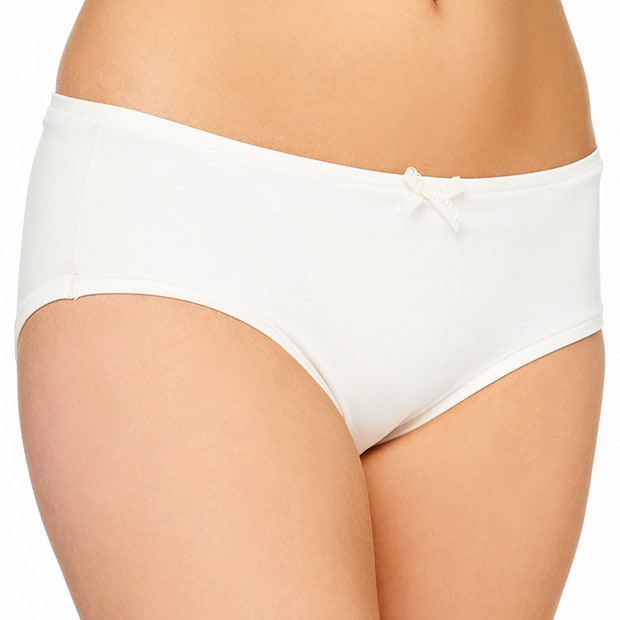 Soft Comfort Midi Briefs - Ivory Soft Comfort Midi Briefs - Ivory