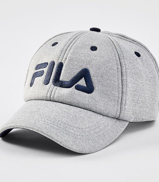 Fila Webbed Logo Cap - Grey Marle