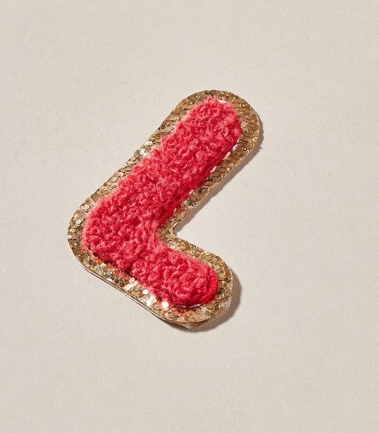 Stick on Patch - Letter