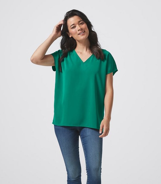 Woven Smart T-Shirt