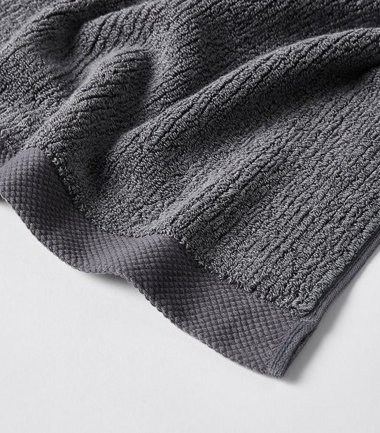 Classic Ribbed Bath Towel