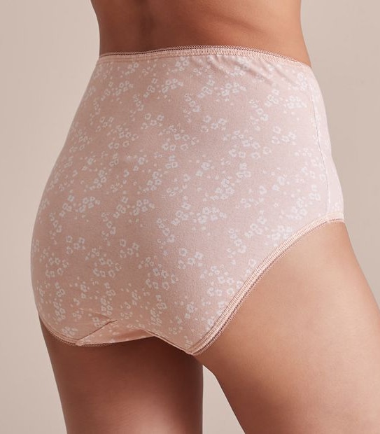 5 Pack Cotton/Elastane Full Briefs; Style: LFB183554