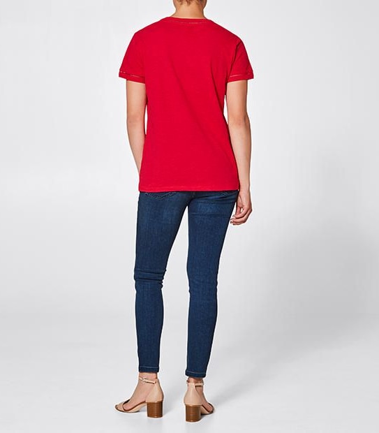 Lace Trim T-Shirt 3 of 3