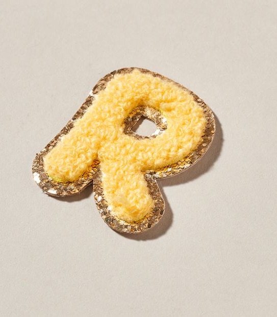 Stick on Patch - Letter