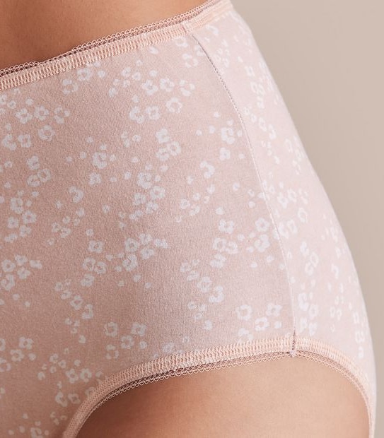 5 Pack Cotton/Elastane Full Briefs; Style: LFB183554