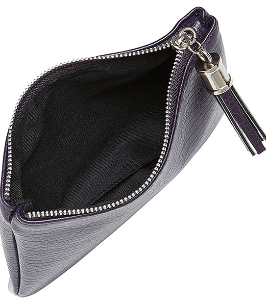 Cara Coin Purse - Aubergine 2 of 2
