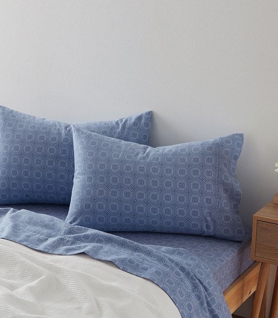Printed Flannelette Sheet Set