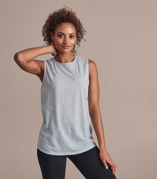 Active Slub Muscle Tank Top