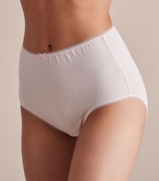 5 Pack Cotton/Elastane Full Briefs; Style: LFB183554