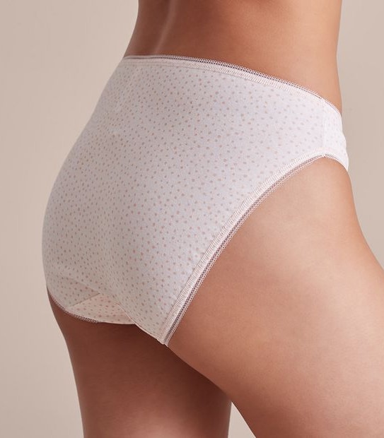 5 Pack Cotton/Elastane Bikini Briefs; Style: LBK183533