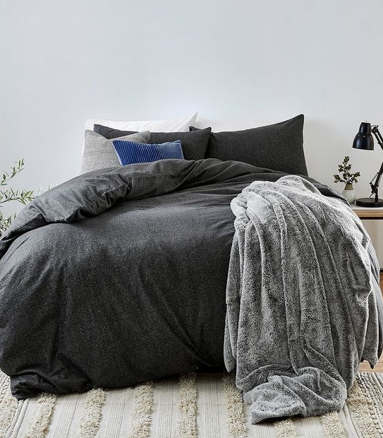 Winston Flannelette Quilt Cover Set