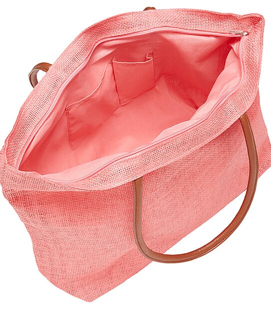 Paper Straw Beach Bag