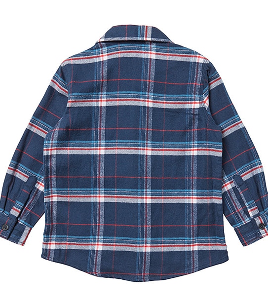 Flannelette Shirt - Red/Navy