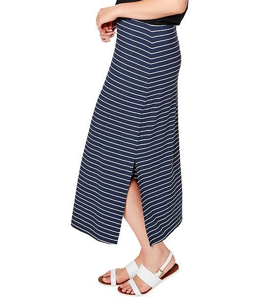 Side Split Maxi Skirt