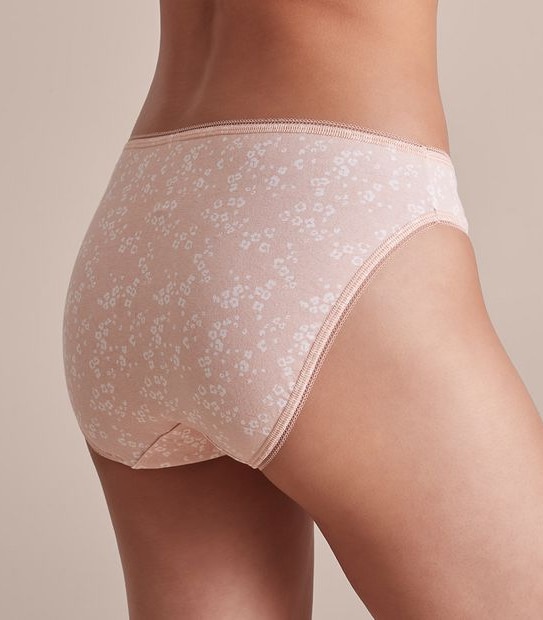 5 Pack Cotton/Elastane Bikini Briefs; Style: LBK183533