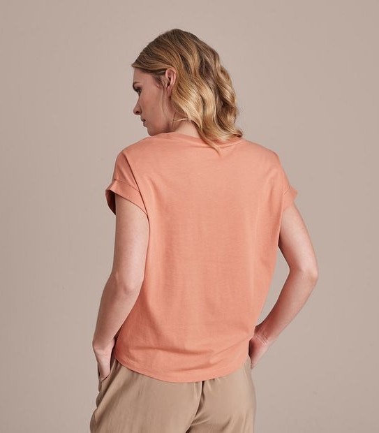 Preview Roll Cuff Supima T-Shirt