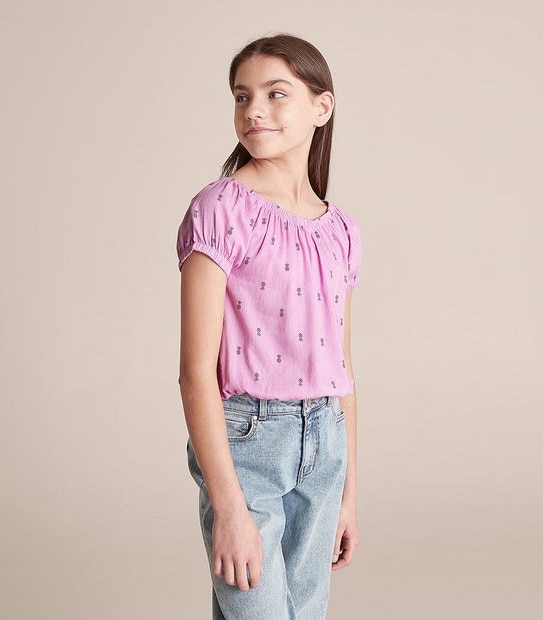 SH251784_02 S23 SS AOP WOVEN TOP MULTI | Target Australia