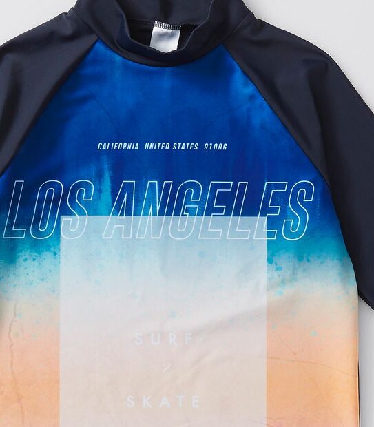 Digital Print Rash Vest - Multi