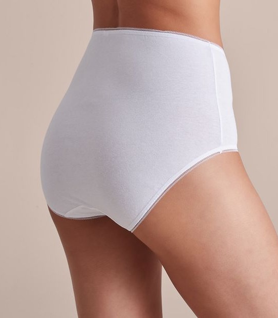 5 Pack Cotton/Elastane Full Briefs; Style: LFB183554